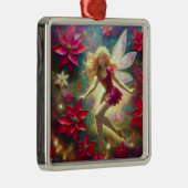 Weihnachtsmärchen-Sammlung - Blass Gold Blonde Haa Ornament Aus Metall (Rechts)