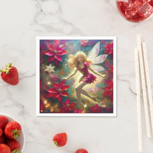 Weihnachtsmärchen-Sammlung - Blass Gold Blonde Haa Serviette (Beispiel)