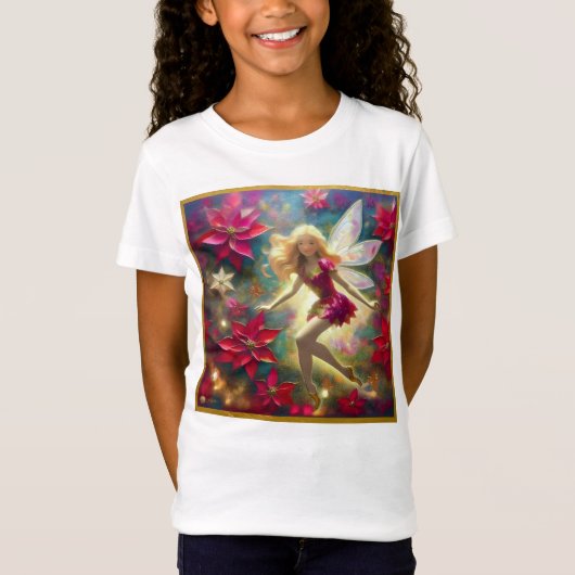 Weihnachtsmärchen-Sammlung - Blass Gold Blonde Haa T-Shirt (Vorderseite)