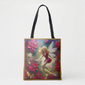 Weihnachtsmärchen-Sammlung - Blass Gold Blonde Haa Tasche (Vorderseite)