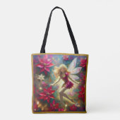 Weihnachtsmärchen-Sammlung - Blass Gold Blonde Haa Tasche (Rückseite)