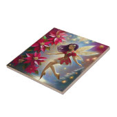 Weihnachtsmärchen - Straight Plum Hair Fliese (Seite)