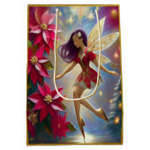 Weihnachtsmärchen - Straight Plum Hair Mittlere Geschenktüte (Rückseite)