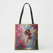 Weihnachtsmärchen - Straight Plum Hair Tasche (Vorderseite)