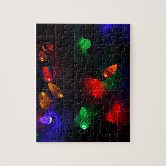 Weihnachtsmärchen Weihnachtsschnee im Winter Puzzle (Vertikal)