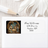 Weihnachtsmarke der Krippe (Insitu)