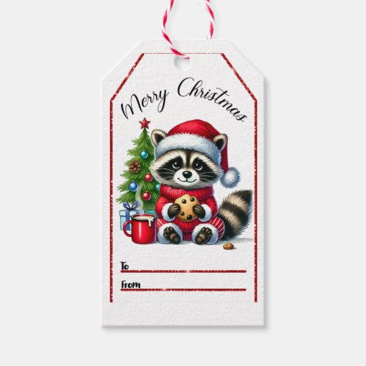 Weihnachtsmarke Geschenkanhänger (Vorderseite)