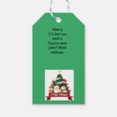 Weihnachtsmarke Geschenkanhänger (Vorderseite)