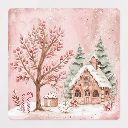 Weihnachtsmarken Etiketten (Design 2)