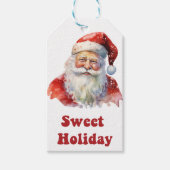 Weihnachtsmarken für feierliche Geschenke geben! Geschenkanhänger (Vorderseite)