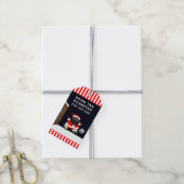 Weihnachtsmarken für Fußball Geschenkanhänger (Mit Garn)