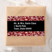 Weihnachtsmarken für Rücksendeadressen (Insitu)