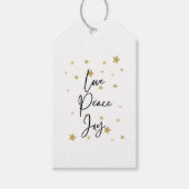 Weihnachtsmarken Geschenkanhänger (Vorderseite)