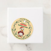 Weihnachtsmarken Geschenkanhänger (Beispiel)