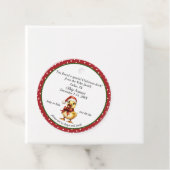 Weihnachtsmarken Geschenkanhänger (Beispiel)