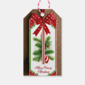 Weihnachtsmarken Geschenkanhänger (Rückseite)