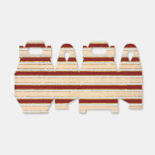 Weihnachtsmarken in Rot, Weiß und Gold Fohlen Geschenkschachtel (Ungefaltet)