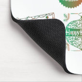 Weihnachtsmarken Weihnachtsbaum Mousepad (Ecke)
