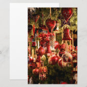 Weihnachtsmarkt Briefpapier (Vorne/Hinten)