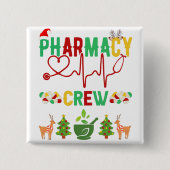 Weihnachtsmarkt-Crew Button (Vorderseite)