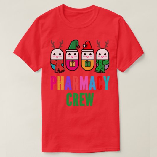 Weihnachtsmarkt-Crew T-Shirt (Design vorne)