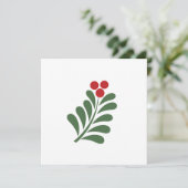 Weihnachtsmarkt Einladung (Stehend Vorderseite)