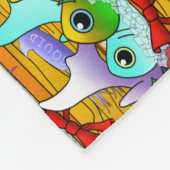 Weihnachtsmarkt Fleecedecke (Ecke)