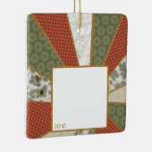 Weihnachtsmarkt Foto Ornament (Rechts)