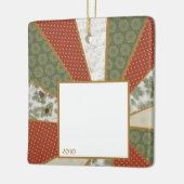 Weihnachtsmarkt Foto Ornament (Links)