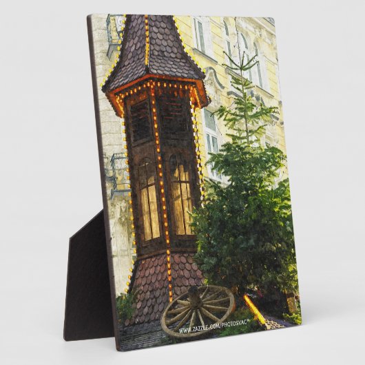 Weihnachtsmarkt Fotoplatte (Seite)