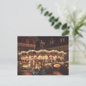 Weihnachtsmarkt, Frankfurt, Deutschland Postkarte (Stehend Vorderseite)