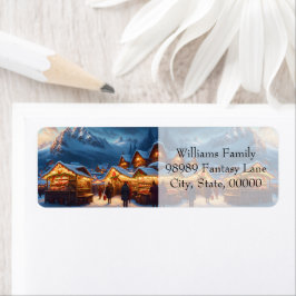 Weihnachtsmarkt in den Bergen - Brauch