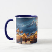 Weihnachtsmarkt in den Bergen - Brauch Tasse (Links)
