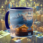 Weihnachtsmarkt in den Bergen - Brauch Tasse