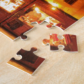 Weihnachtsmarkt in Stockholm, Schweden Puzzle (Seite)