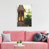 Weihnachtsmarkt Leinwanddruck (Insitu (Wohnzimmer))