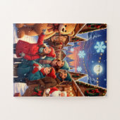 Weihnachtsmarkt Magie Puzzle (Horizontal)