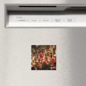 Weihnachtsmarkt Magnet (In Situ (Geschirrspüler))