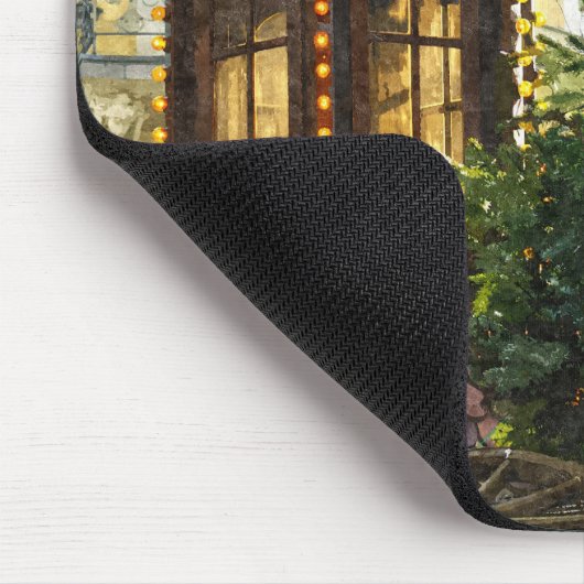 Weihnachtsmarkt Mousepad (Ecke)
