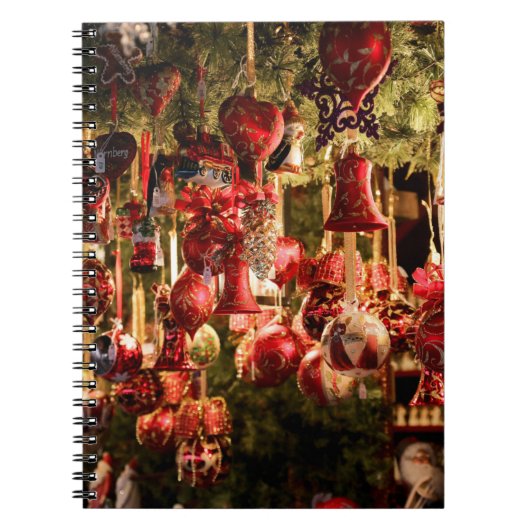 Weihnachtsmarkt Notizblock (Vorderseite)