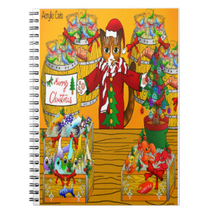 Weihnachtsmarkt Notizblock
