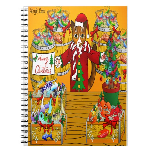 Weihnachtsmarkt Notizblock (Vorderseite)