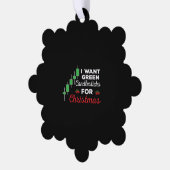 Weihnachtsmarkt Ornament Karte (Linke Ecke)