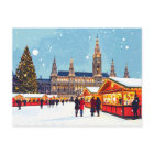 Weihnachtsmarkt Österreich Wien Rathaus Winter