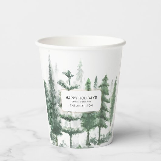 Weihnachtsmarkt Pappbecher (Rückseite)