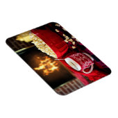 Weihnachtsmarkt - Popcorn und Heiße Apfelwein Magnet (Rechte Seite)