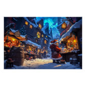Weihnachtsmarkt Poster (Vorderseite)