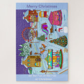 Weihnachtsmarkt Puzzle (Vertikal)