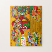 Weihnachtsmarkt Puzzle (Vertikal)