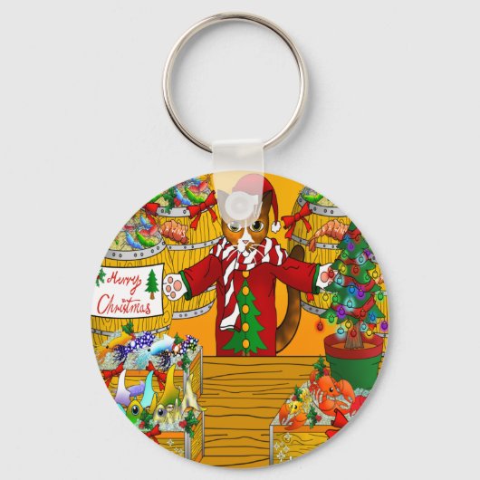 Weihnachtsmarkt Schlüsselanhänger (Vorderseite)